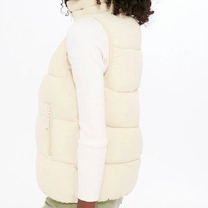 NEW Pomander Place Asher Vest Women's Cream SMALL